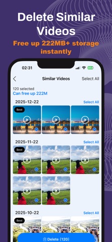SmartClean: AI Photo & Storage iPhone screenshot