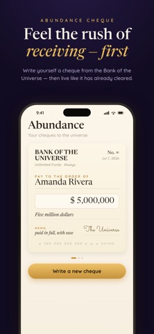 Shyne: Manifestation Journal iPhone screenshot