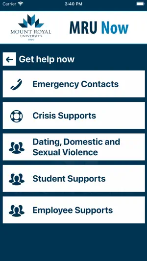 MRU Now screenshot 2