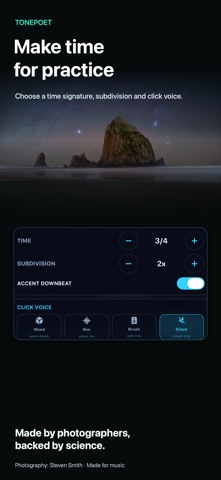 TonePoet: Guitar Tuner のスクリーンショット