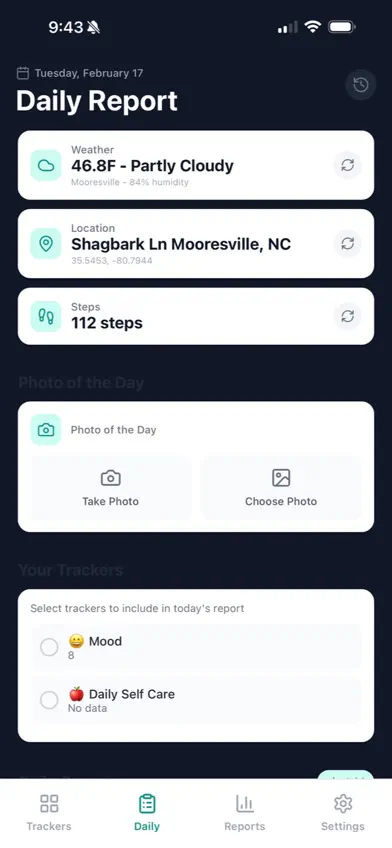 Total Life Tracker screenshot 2
