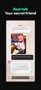 Larc–AI chat with 3D friends screenshot