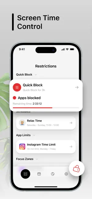 Screen Time Control: App Lock screenshot 1