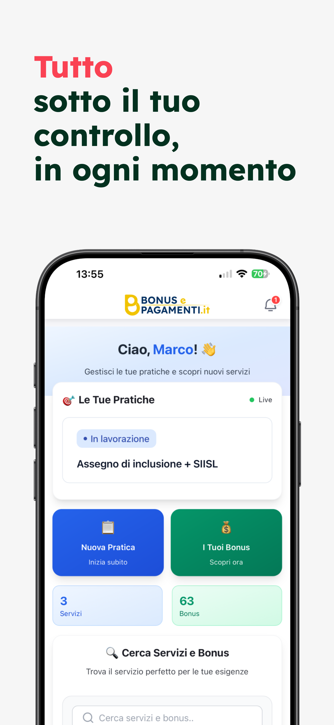 Bonusepagamenti.it - L'App!