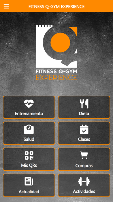FITNESS Q-GYM EXPERIENCE Screenshot