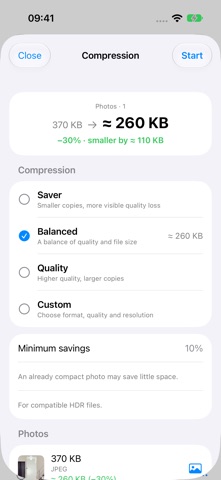 VCompressor screenshot 3