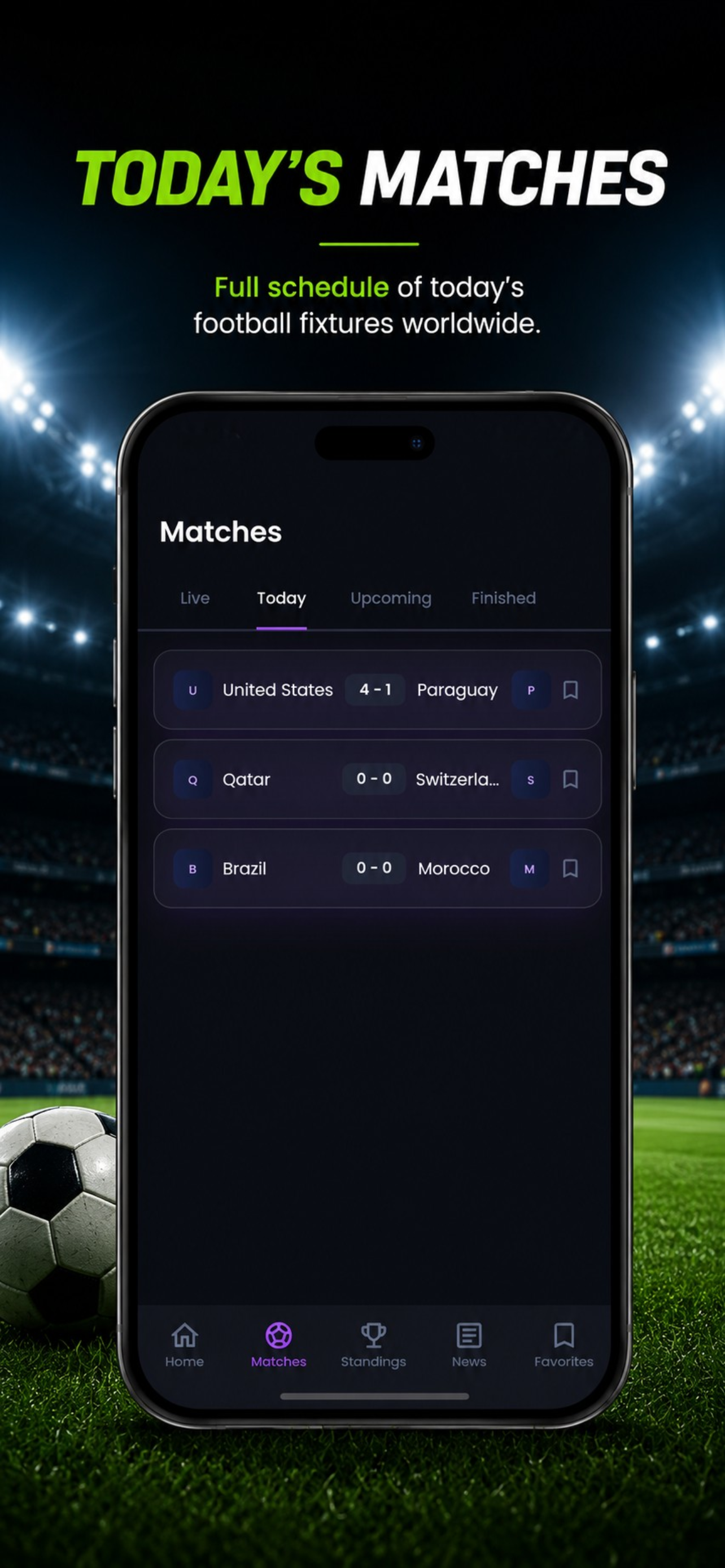 Football: Live Score & Matches