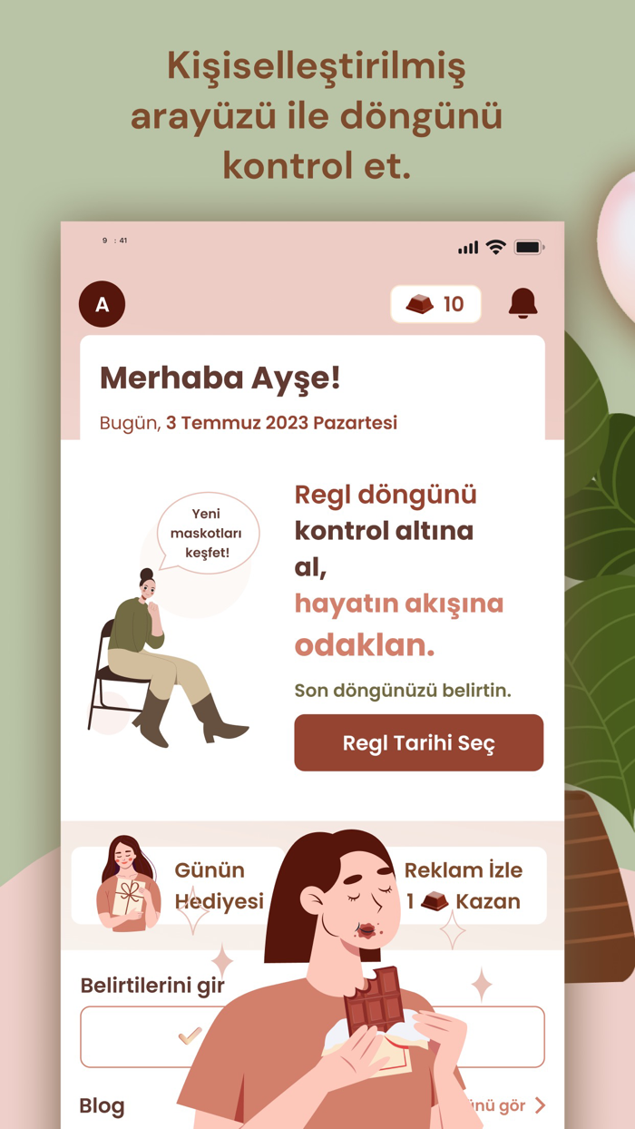 Elika Kadın Regl Takvimi