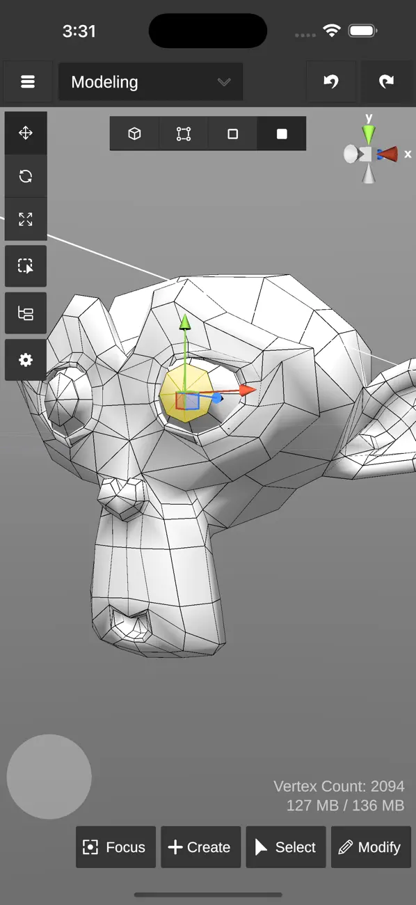 Screenshot #1 pour 3D modeling: ArtiMesh