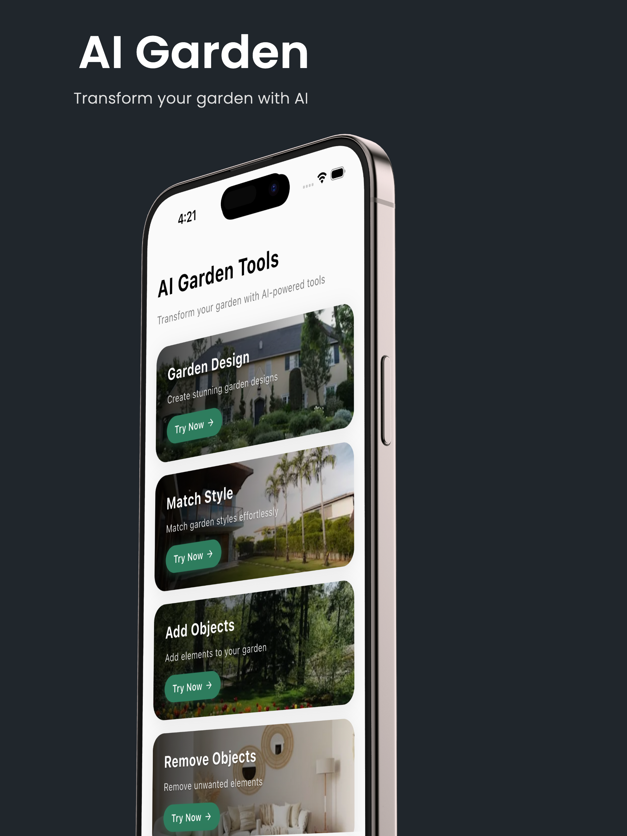 AI Garden: AI Landscape Design
