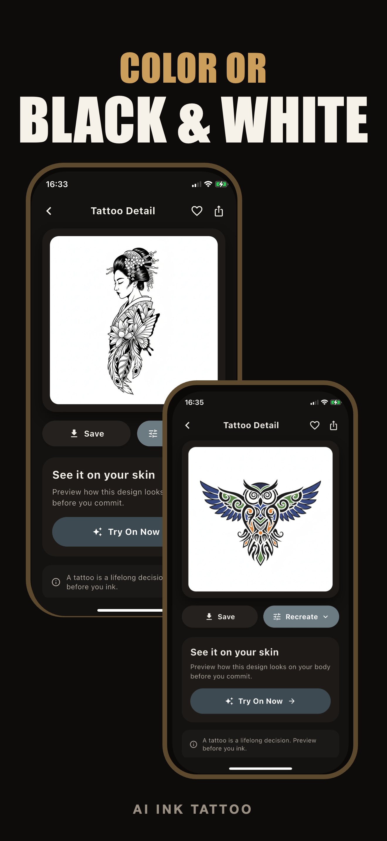 AI Ink Tattoo: Design & Try On screenshot 5