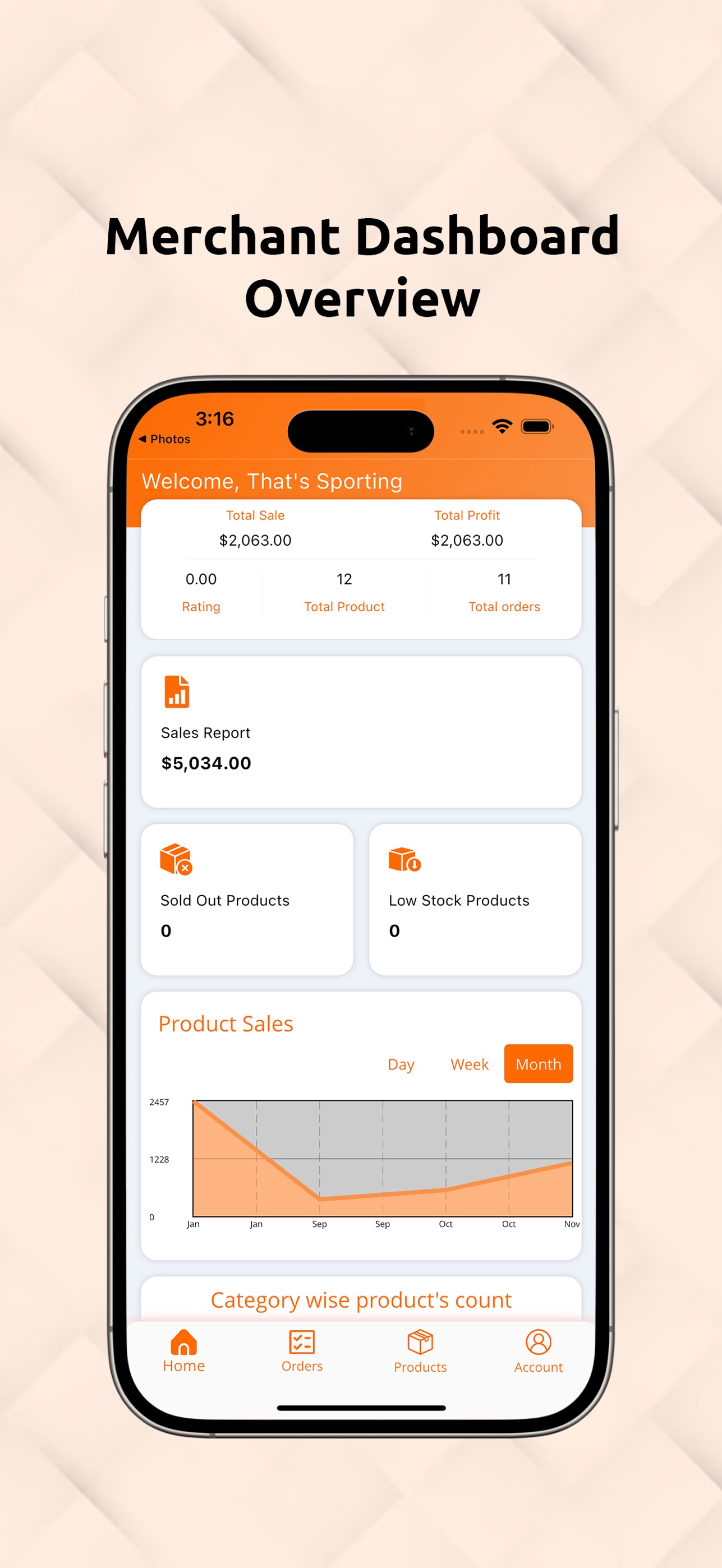 Screenshot 1 of ZinZuu Merchant