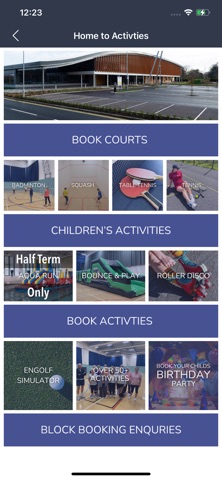 Leisure Focus iPhone screenshot