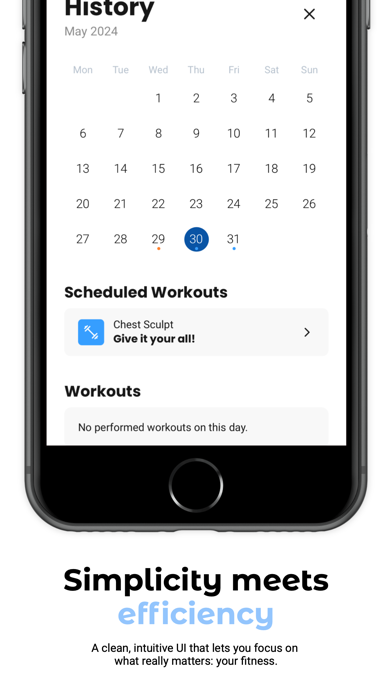 AIron Will: Workout & Gym Screenshot