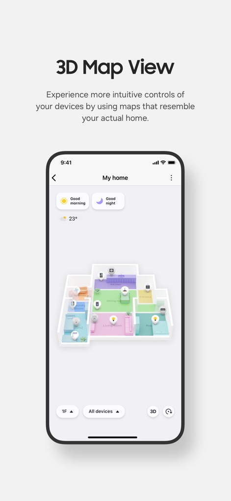 SmartThings - Immersive Home Map