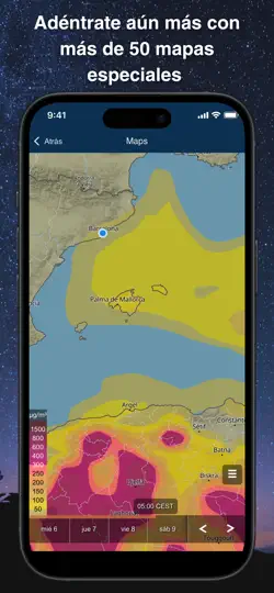 Captura de pantalla de Meteoblue Tiempo Y Mapas en iPhone 5