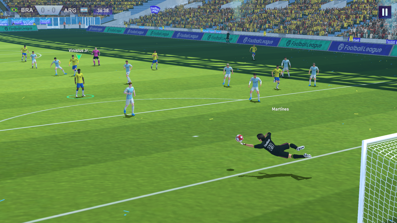 Football League™ 2026 iOS Mod IPA screenshot 3 - iOS game interface