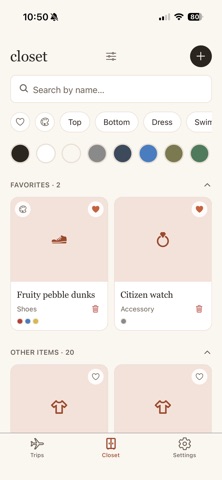 Tramble iPhone screenshot