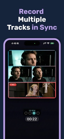 Acapella Editor: Mix Videos iPhone screenshot