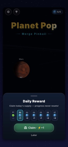 Planet Pop: Merge Pinball screenshot