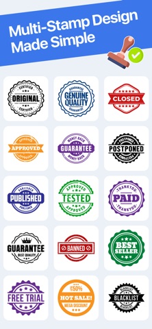 Stamp Maker & Signature Maker Screenshot 3 of 6