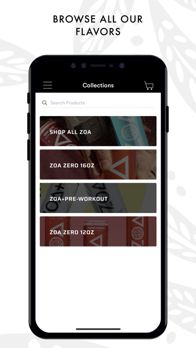 ZOA Energy Screenshot