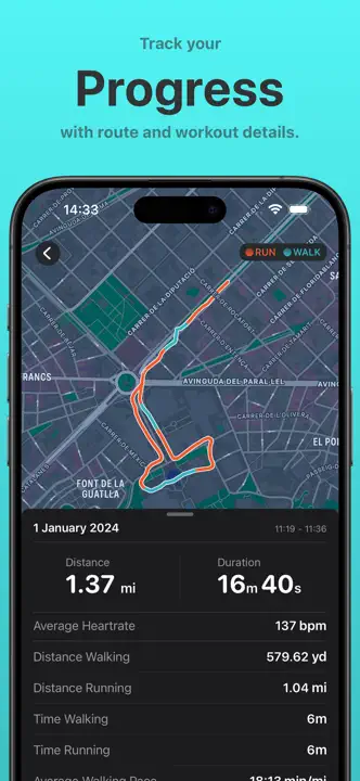 5K Run: Beginner Training plan : capture d’écran 3 sur 4