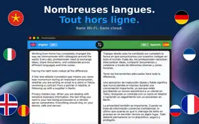pro traduction - traducteur iPhone Captures Décran 2