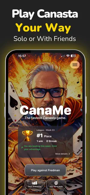 Canasta card game - CanaMe screenshot 1