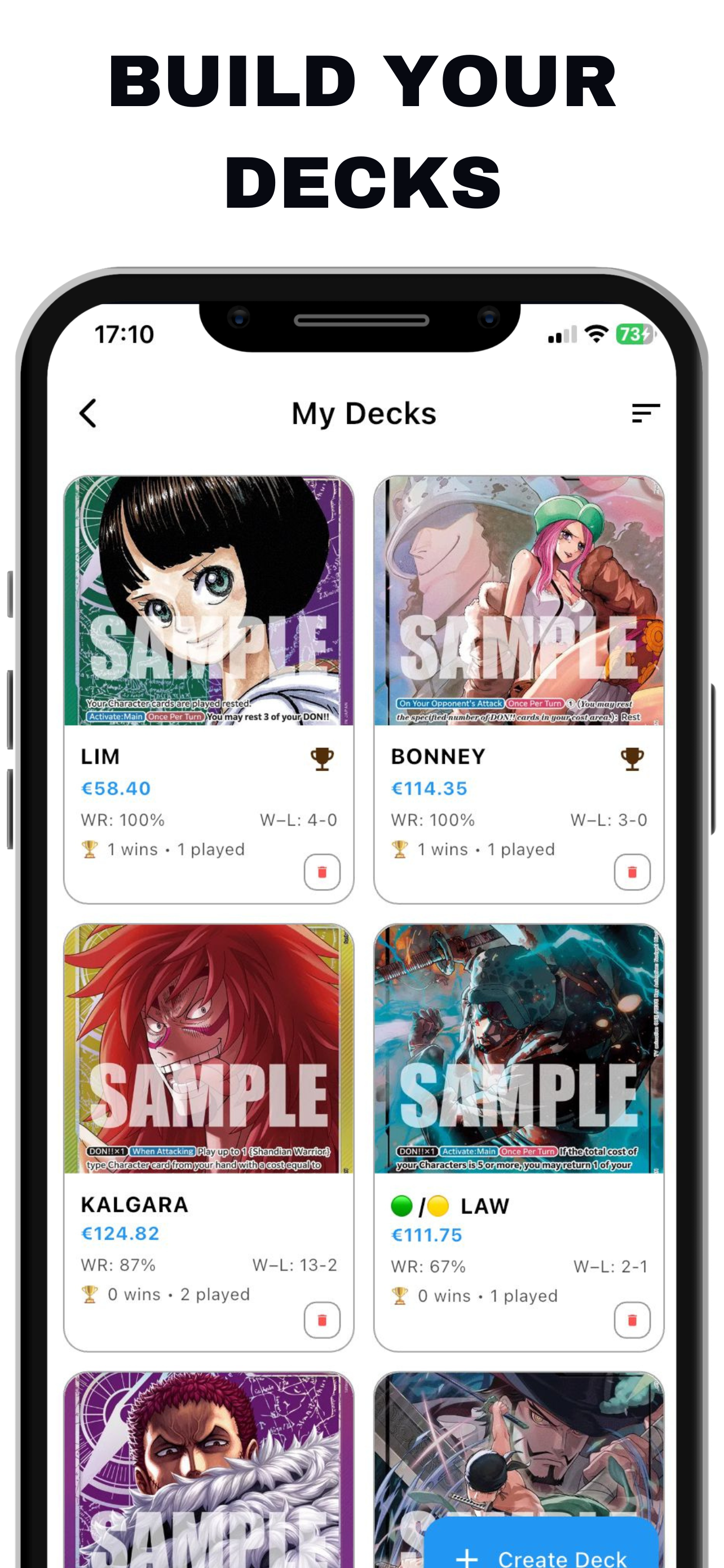 All Bluee: For One Piece TCG
