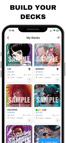 All Bluee: For One Piece TCG screenshot