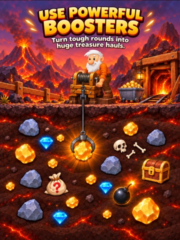 Gold Miner: Classic Adventure iPad screenshot