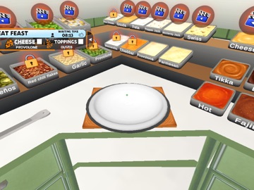Pizza Maker Shop iPad screenshot
