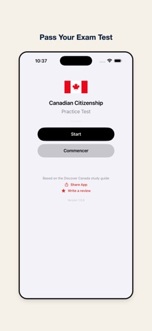 Canada Quiz: Citizenship Test screenshot
