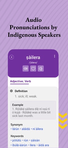 Yoruba Dictionary App screenshot