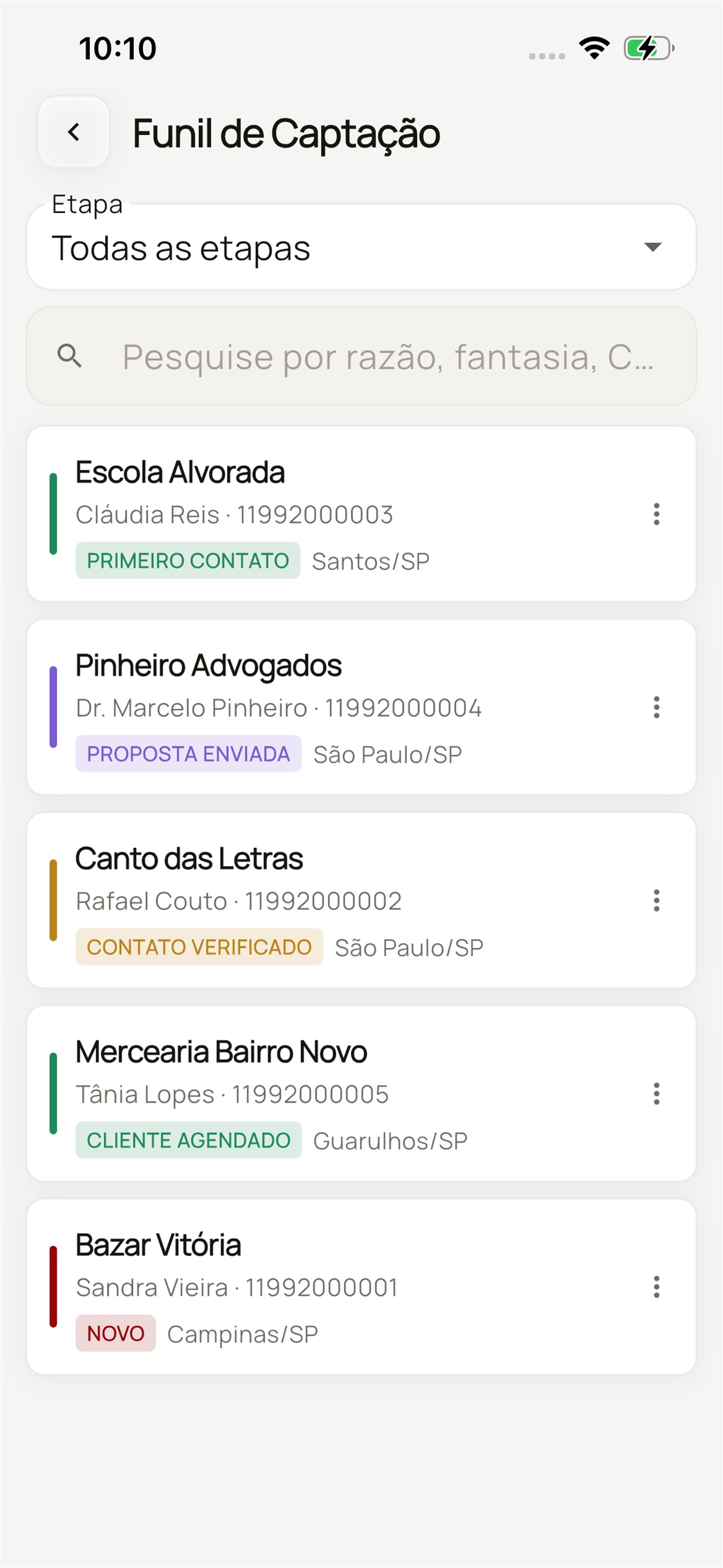 Screenshot 1 of SGI Vendas