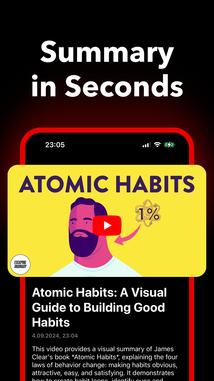 Summarizer for YouTube YouSum