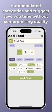 RootCause: Food & Symptoms screenshot