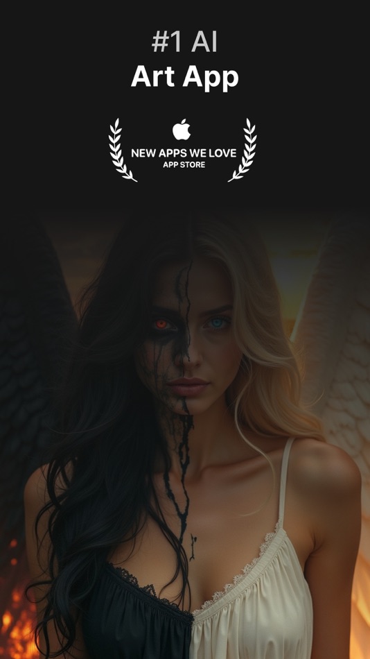 #1. Artify: Art & Photo Generator (iOS) By: Muhammed Emir Kucukosman