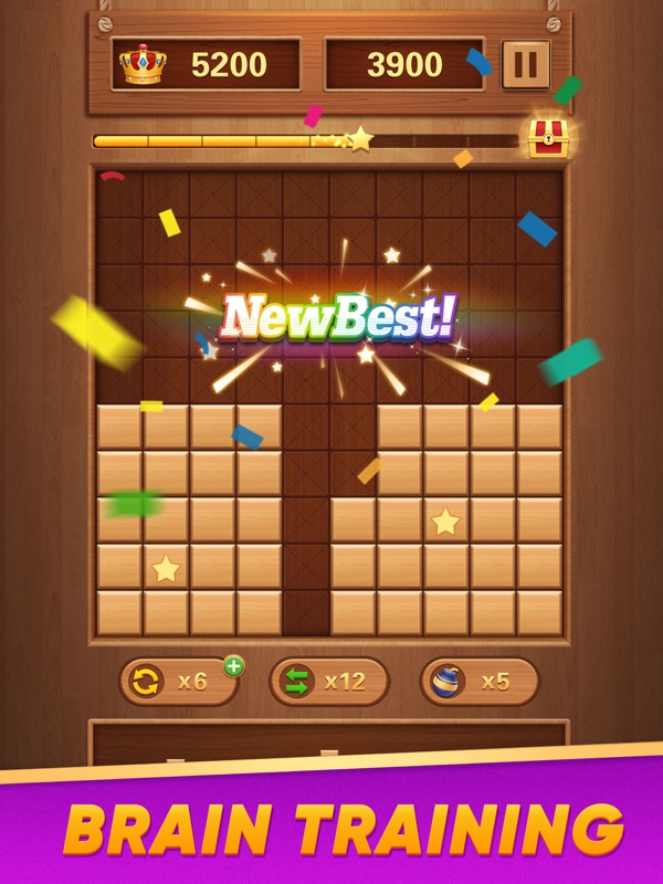 Block Puzzle Wood Blast screenshot 10