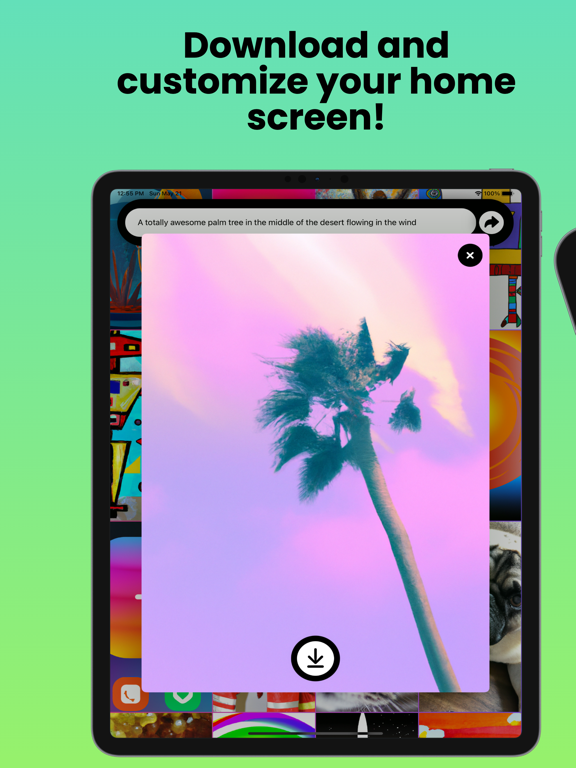 MELLO AI: Filters and Images iPad screenshot 4 - Photo & Video app