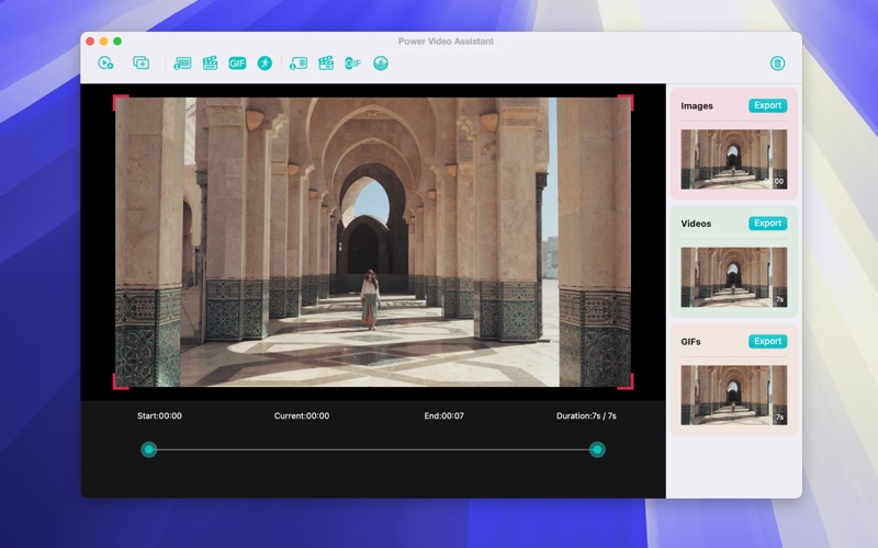 Trimezy - Trim Video, Make GIF app screenshot