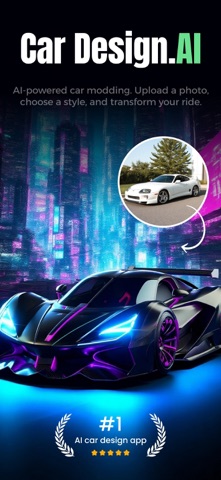 Car Design: AI Customize Car iPhone screenshot