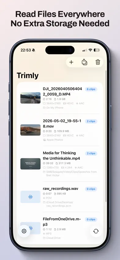 Trimly - Memories within Reach screenshot 1