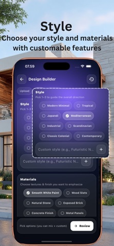 Exterior Ai : Home Landscape iPhone screenshot