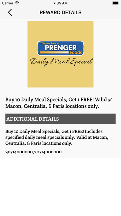 Prenger Foods Screenshot