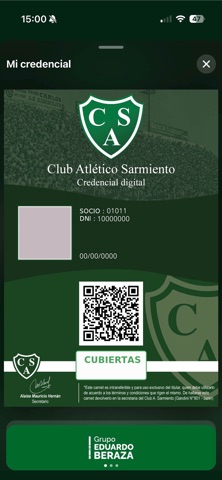CAS - Club Sarmiento de Junin iPhone screenshot 3