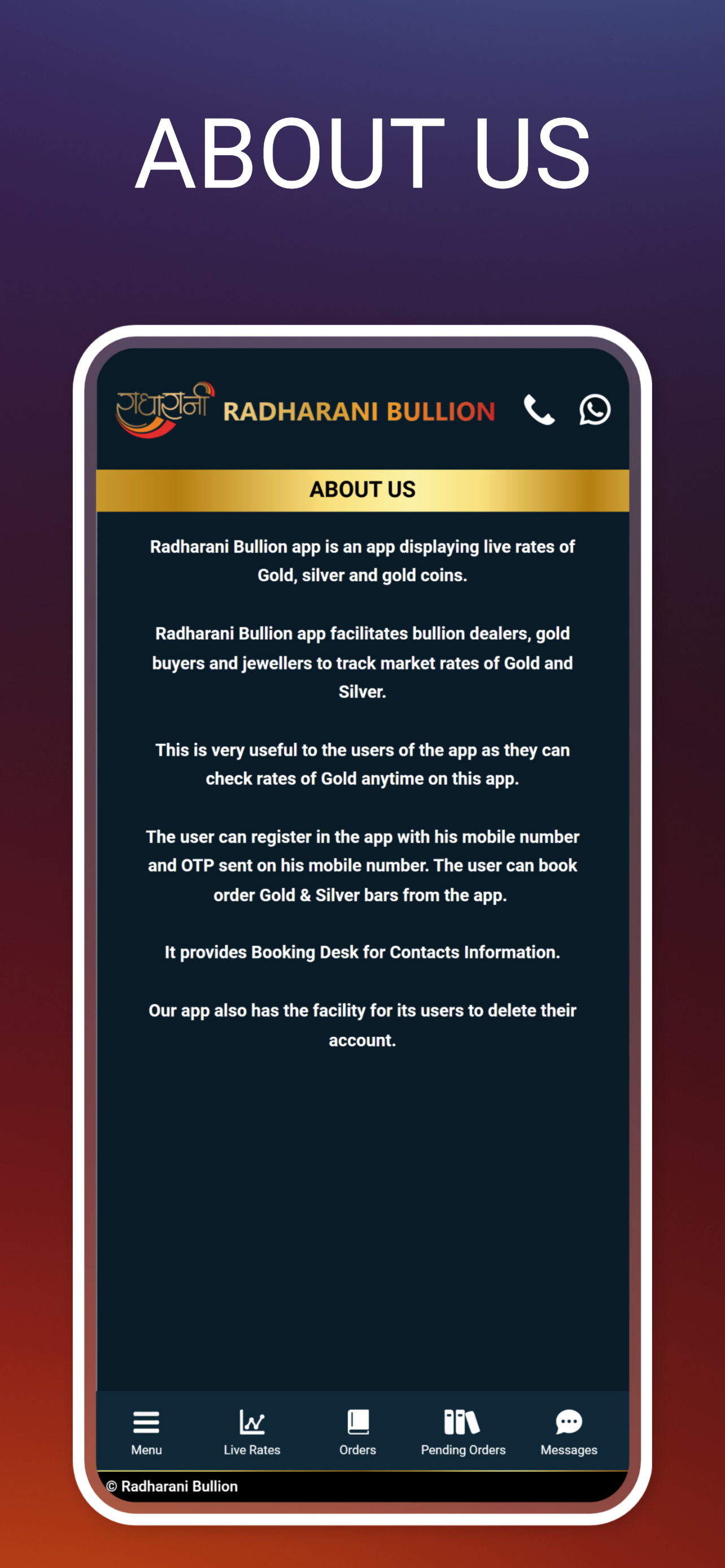 Radharani Bullion screenshot 8