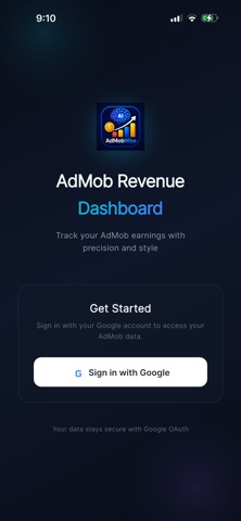 AdMobWise – AdMob Dashboard screenshot