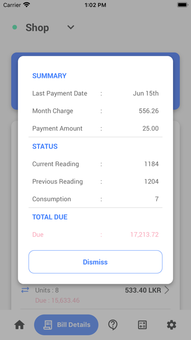 NWSDB SelfCare Screenshot